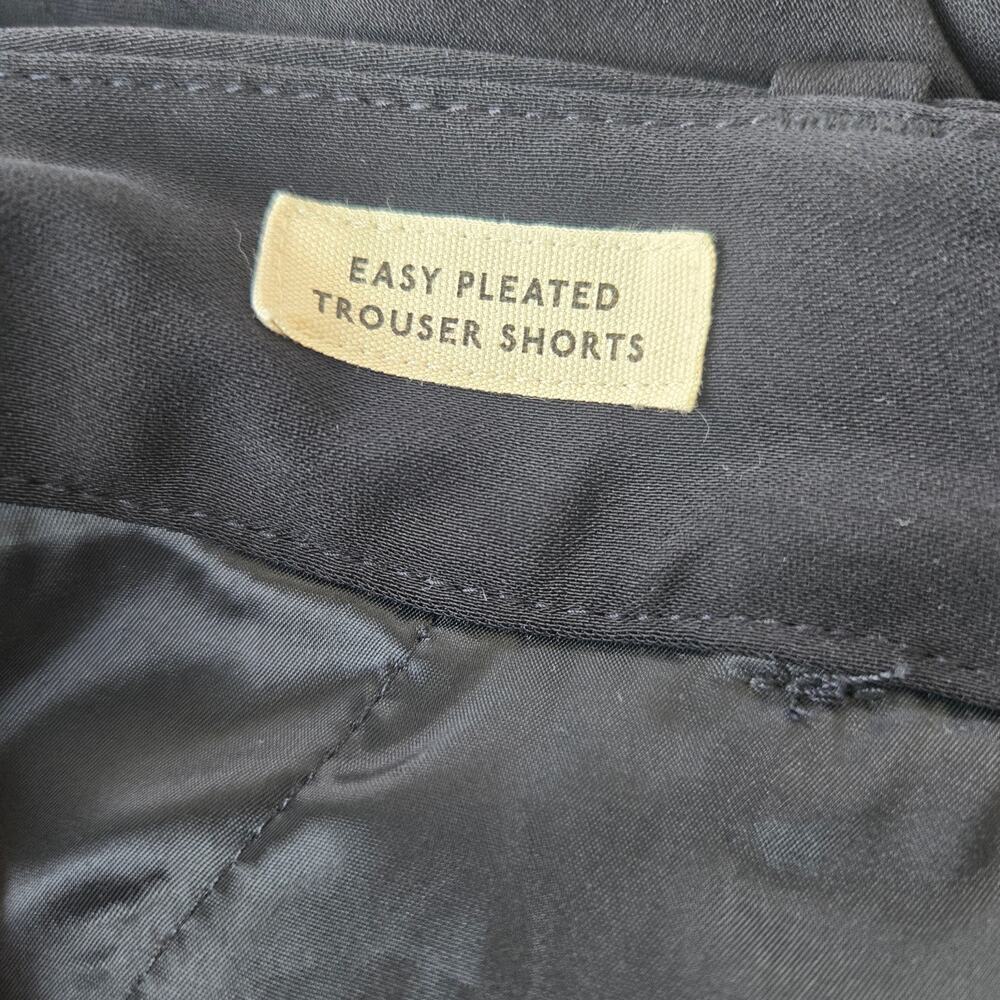 Madewell Easy Pleated Trouser Shorts in Crepe Size 2 - Picture 6 of 9